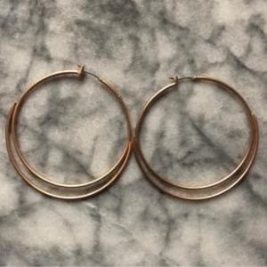Hoop Earrings (Only worn once).